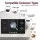 Devanti 90cm 5 Burner Gas Cooktop Tempered Glass Hob LPG NG 11.3kW Cast Iron Pan Supports Black 860x510mm