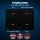 Devanti 70cm Electric Induction Cooktop, 4 Zone Ceramic Glass Stove, 7000W, Touch Control, Child Lock, Black