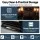 Devanti 90cm Dual Fuel Freestanding Cooker 121L Electric Oven 5 Burner Gas Cooktop Black Stainless Steel