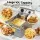 Devanti 3000W Electric Deep Fryer 10L Stainless Steel Commercial Fryer with Basket, Lid & Oil Drain Tap