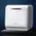 Devanti Benchtop Dishwasher, Stainless Steel, 3 Place Settings, White - Touch Controls, Baby Care, Fruit Wash