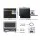 Devanti Benchtop Dishwasher Stainless Steel 6 Place Settings Black - Compact, Quiet, Energy Efficient