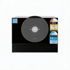 Devanti 6-Place Benchtop Dishwasher 50cm Black 7 Programmes LED Display Power Wash Extra Drying Quiet