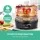 Devanti 5-Tray Food Dehydrator, Adjustable Temperature, Food-Grade Plastic, Beef Jerky Fruit Dryer, Black