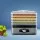 Devanti 5-Tray Food Dehydrator - Stainless Steel, 360° Airflow, Adjustable Temperature 35-70℃, Quiet Operation