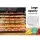 Devanti 6-Tray Food Dehydrator with LCD Control, Stainless Steel Body & Trays, Adjustable Timer & Thermostat, 420-500W