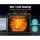 Devanti 6-Tray Food Dehydrator, Stainless Steel, LCD Control, Adjustable Thermostat, Commercial Fruit & Jerky Dryer