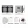 Devanti 16-Tray Dual-Zone Food Dehydrator | Stainless Steel, LCD Touch Panel, 1200W, 35-80°C, 0.5-