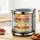 Devanti 8-Tray Stainless Steel Food Dehydrator, 700W, Auto-Rotate, LED Touch, 10 Programs, 35-75°C Thermostat