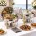 5-Star Chef 5L Chafing Dish Set 2-Pack Food Warmer Catering Server Buffet Stainless Steel Dishwasher Safe