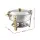 5-Star Chef 5L Chafing Dish Set 2-Pack Food Warmer Catering Server Buffet Stainless Steel Dishwasher Safe