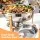 5-Star Chef 5L Chafing Dish Set 2-Pack Food Warmer Catering Server Buffet Stainless Steel Dishwasher Safe