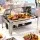 5-Star Chef 9L Chafing Dish Buffet Food Warmer Catering Server Stainless Steel Dishwasher Safe Viewing Window