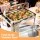 5-Star Chef 9L Chafing Dish Buffet Food Warmer Catering Server Stainless Steel Dishwasher Safe Viewing Window