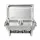 5-Star Chef Chafing Dish 8L Two-Pan Buffet Warmer Stainless Steel Catering Server with Foldable Frame
