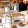 5-Star Chef 9L Chafing Dish Buffet Warmer with Viewing Window for Warm or Chilled Food