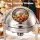 5-Star Chef 9L Chafing Dish Buffet Warmer Catering Server with Clear Window and Roll-Top Lid