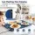 Devanti 60 x 38cm Electric Food Warming Mat with 9 Heating Levels 6 Timers 330W 40–120°C Child Safety Lock