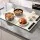 Devanti 60 x 38cm Electric Food Warming Mat White 9 Heat Levels 6 Timers 40–120°C 330W Child Lock Countertop