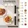 Devanti 60 x 38cm Electric Food Warming Mat White 9 Heat Levels 6 Timers 40–120°C 330W Child Lock Countertop