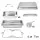 Alston 9L Bain Marie Chafing Dish Set 2x4.5L Premium 410 Stainless Steel Buffet Warmer with Foldable Frame