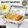 Alston 3LX3 Chafing Dish Set 9L Bain Marie 410 Stainless Steel Buffet Warmer with 3x3L Pans & Fuel Holders