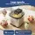 Devanti 2L Ice Cream Maker Silver — 35 Minute Homemade Gelato Sorbet Frozen Yogurt & Drinks Machine 2L