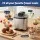 Devanti 2L Ice Cream Maker Silver — 35 Minute Homemade Gelato Sorbet Frozen Yogurt & Drinks Machine 2L