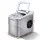 Devanti Portable Ice Cube Maker, Silver, 22.5x31x32cm - Fast, Energy-Efficient, 2 Sizes, 12kg Daily Capacity