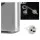 Devanti Portable Ice Cube Maker, Silver, 22.5x31x32cm - Fast, Energy-Efficient, 2 Sizes, 12kg Daily Capacity