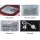 DEVANTi Portable Ice Cube Maker 2L Red, 12kg/Day, Benchtop, 2 Ice Sizes, Quiet, Energy Efficient, Home Bar Use