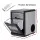 Devanti 20kg Stainless Steel Chewable Nugget Ice Maker, Self-Cleaning, Countertop, Energy Efficient, Quiet Operation