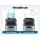 Devanti Stainless Steel Portable Ice Maker - 24 Cubes in 14 Minutes, 3.2L Capacity, Energy Efficient & Self-Cleaning