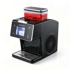 Devanti 20kg/24hr Snowflake Shaved Ice Slushie Maker with 8-Speed Control and 360W Power Black