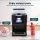 Devanti 20kg/24hr Snowflake Shaved Ice Slushie Maker with 8-Speed Control and 360W Power Black