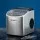 Devanti 12kg Ice Maker Machine Silver, Self-Cleaning, 2 Ice Sizes, Stainless Steel, Fast 9 Cubes in 6-13 Mins