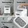 Devanti Portable Ice Maker Machine 12kg Daily Capacity, 1.3L Water Tank, Self-Cleaning, Quiet White Countertop