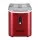 Devanti 15kg Nugget Ice Maker - Fast 5-Min Production, Eco-Friendly Red Design, 1.1L Tank, Self-Cleaning & Alarms