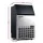 Devanti 60kg Stainless Steel Commercial Ice Maker - Adjustable Cube Thickness, Self-Cleaning, Energy Efficient
