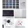 Devanti 60kg Stainless Steel Commercial Ice Maker - Adjustable Cube Thickness, Self-Cleaning, Energy Efficient