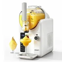 Devanti 5in1 Slushie & Ice Cream Machine, 2L, White – Multi-Function, No Pre-Freezing, Easy Clean, LED Display, 185