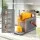 NORDA 2L Slushie Machine Grey Orange Countertop Frozen Drink Maker 1.8L Capacity Touch Controls Presets