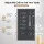 NORDA 2L Slushie Machine Grey Orange Countertop Frozen Drink Maker 1.8L Capacity Touch Controls Presets