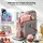 NORDA 2L Slushie Machine Grey Orange Countertop Frozen Drink Maker 1.8L Capacity Touch Controls Presets