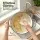 5-Star Chef 3.3L Enamelled Cast Iron Dutch Oven Green for Sourdough Baking Oven Safe to 260°C and Induction Compatible