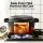 5-Star Chef 5L 2-in-1 Pre-Seasoned Cast Iron Dutch Oven with Lid Dual Handles for Sourdough Baking and Roasting