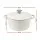 5-Star Chef 3.8L Enamelled Cast Iron Dutch Oven with Lid for Sourdough Baking and All-Stove Use 3.8L White