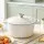 5-Star Chef 3.8L Enamelled Cast Iron Dutch Oven with Lid for Sourdough Baking and All-Stove Use 3.8L White