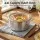 5-Star Chef 4.5 L Stainless Steel 24 cm Dutch Oven Pot with Lid Stay-Cool Handle Induction Safe Cookware