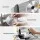 Devanti 200W Meat Slicer 0–15mm Adjustable Stainless Steel Blade Food Slicer for Kitchen Silver 37x26x27cm